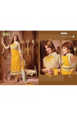 Yellow AYESHA TAKIA PARTY WEAR ISHQ-E-AYESHA 3 SHALWAR KAMEEZ COLLECTION