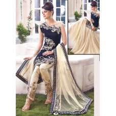 Black & Gold Indian Lehenga Bridal Wedding Dress