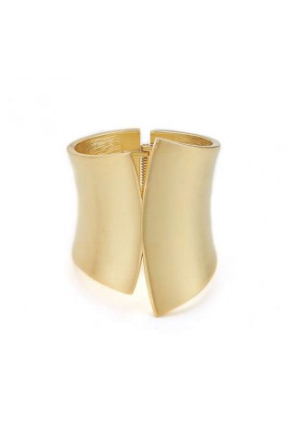 New Catwalk Designer Inspired Chunky Gold Bangle Cuff