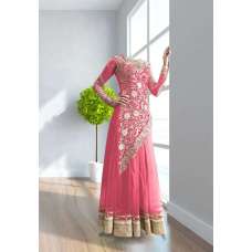 Zoya Pink Wedding Wear Anarkali Dress 