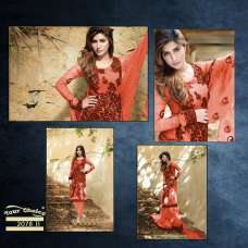Peach Salwar Dress Indian Designer Suit