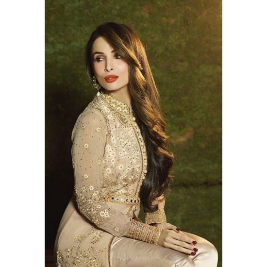 Off white Maxi Gown Front Slit Long Party Dress