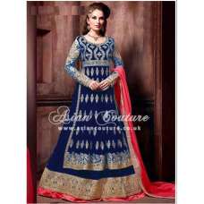 Blue Indian Lehenga Indian Ethnic Wedding Classic Dress