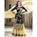 Black & Gold Lehenga Choli Pakistani Designer Wedding Outfit