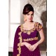 ZHR5123-A PURPLE HEROINE PRIYANKA CHOPRA STYLISH DRESS