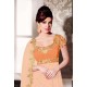 ZHR5123-B ORANGE HEROINE PRIYANKA CHOPRA STYLISH DRESS