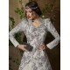 8101 SILVER KARMA TRENDS ANARKALI STYLE ANARKALI DRESS