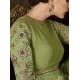 8104 GREEN KARMA TRENDS ANARKALI DRESS 
