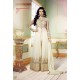 L19005 WHITE LAVINA HEAVY EMBRIODERD DESIGNER DRESS