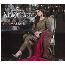 MARIA B BD-08 MBROIDERED DESIGNER READY MADE SUIT