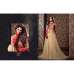 MS2305 - Gold And Red MAISHA HARMAN PARTY WEAR SUIT