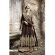 Brown Gown Long Evening Dress Party Outfit