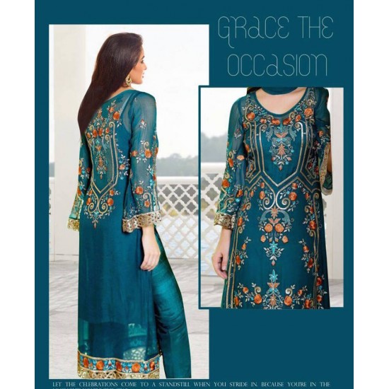 SANO SPEICAL 1001 GEORGETTE PAKISTANI STYLE SUIT 
