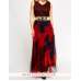 Belted Contrast Maxi Dress Available In 3 Colours