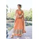 Orange Cocktail Indian Designer Dress